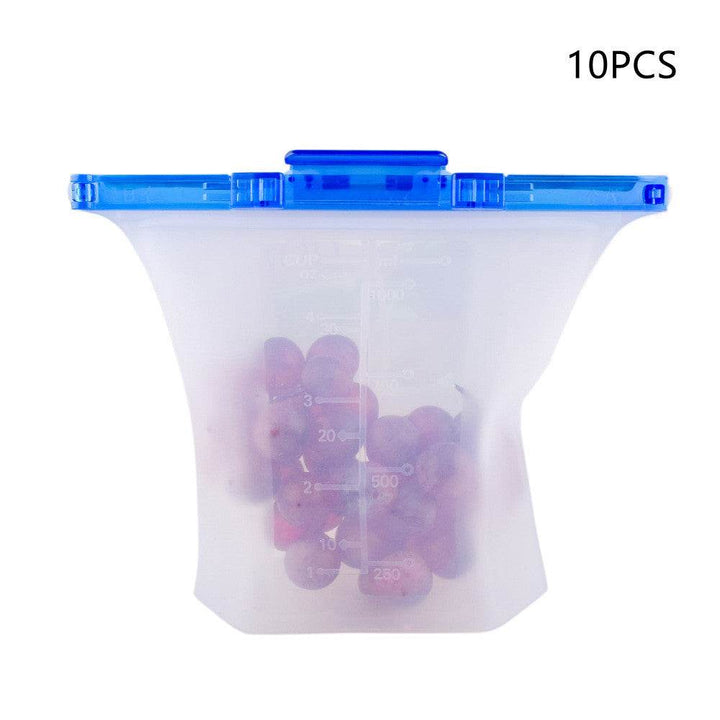 Silicone Food Storage Bags for Fresh Produce & Meal Prep - ZEYTONCART