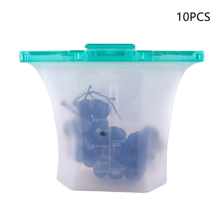 Silicone Food Storage Bags for Fresh Produce & Meal Prep - ZEYTONCART