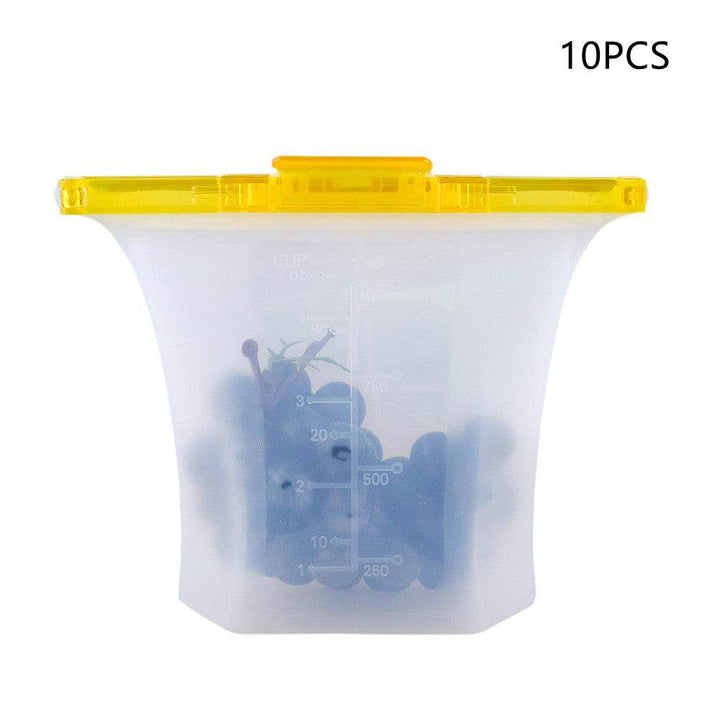 Silicone Food Storage Bags for Fresh Produce & Meal Prep - ZEYTONCART