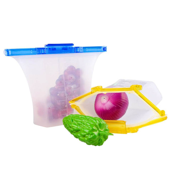 Silicone Food Storage Bags for Fresh Produce & Meal Prep - ZEYTONCART