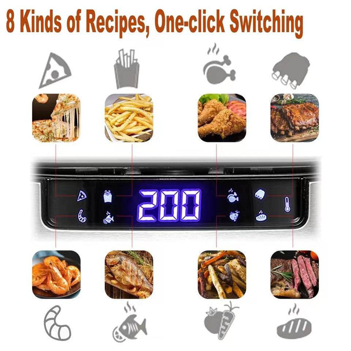 Zeyton 50L Air Fryer with Touchscreen for Healthy Cooking - ZEYTONCART