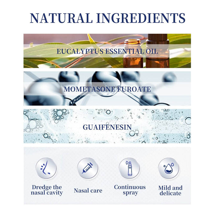 Zeyton nasal spray for congestion and itching - 12H Relief - ZEYTONCART
