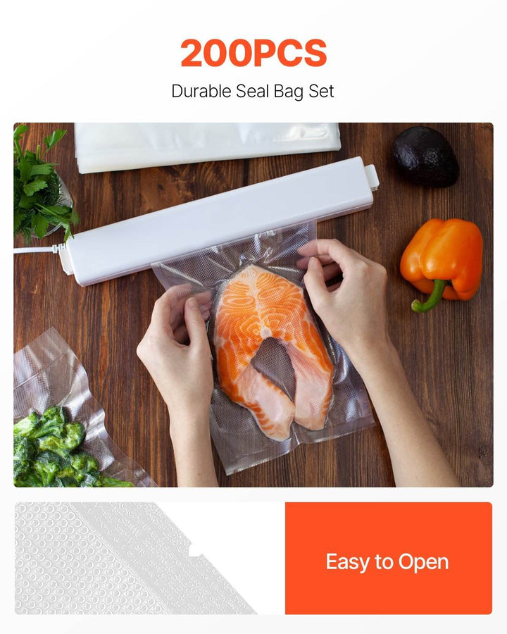 ZEYTON CART 8x12 Inch Storage Bags - Food Grade Quality - ZEYTONCART