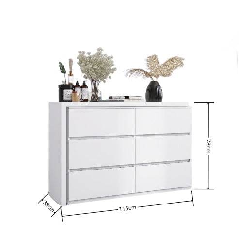ZytonCart 6 Drawer Storage Unit for Home Organization - ZEYTONCART