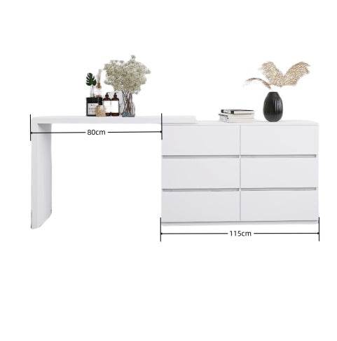 ZytonCart 6 Drawer Storage Unit for Home Organization - ZEYTONCART