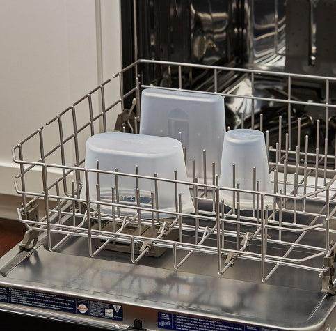 Reusable Clear Plastic Storage Cups - Set of 3 Sizes - ZEYTONCART