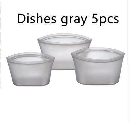 Reusable Clear Plastic Storage Cups - Set of 3 Sizes - ZEYTONCART