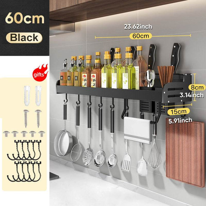 Home Kitchen Wall Mounted Spice Rack - ZEYTONCART